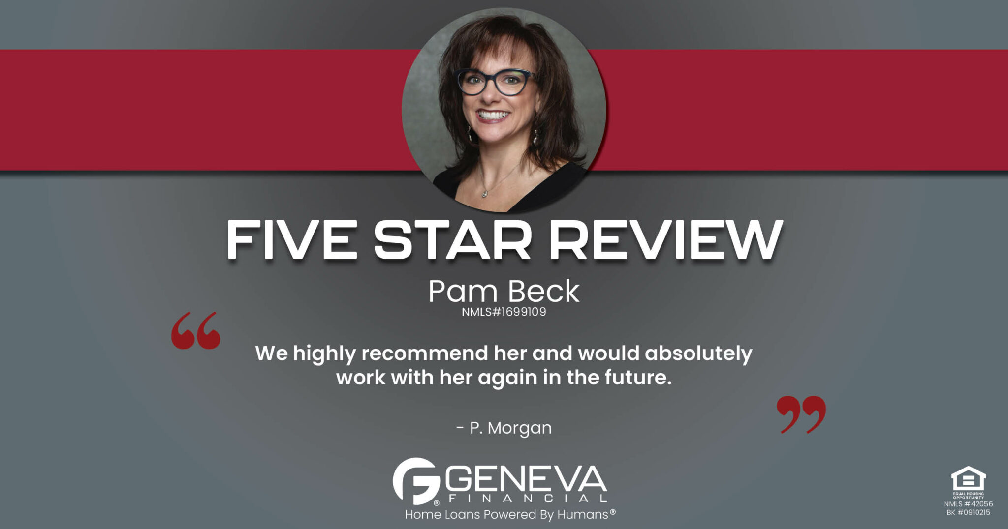 5 Star Review For Pam Beck Geneva Financial Home Loans, Arizona ...