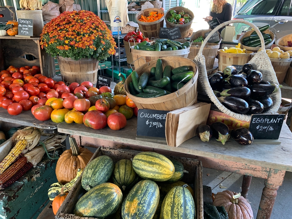 Fall Produce at the Farmers Market
