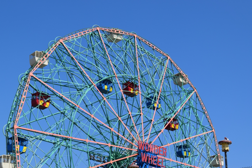 Ferris wheel at state fair