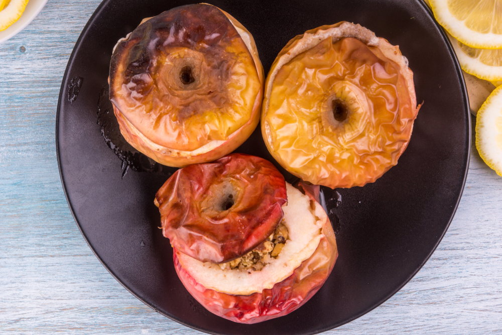 Crock pot baked apples