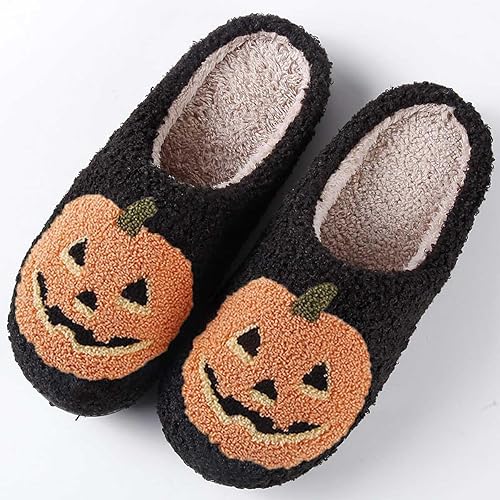 Memory Foam Pumpkin Slippers