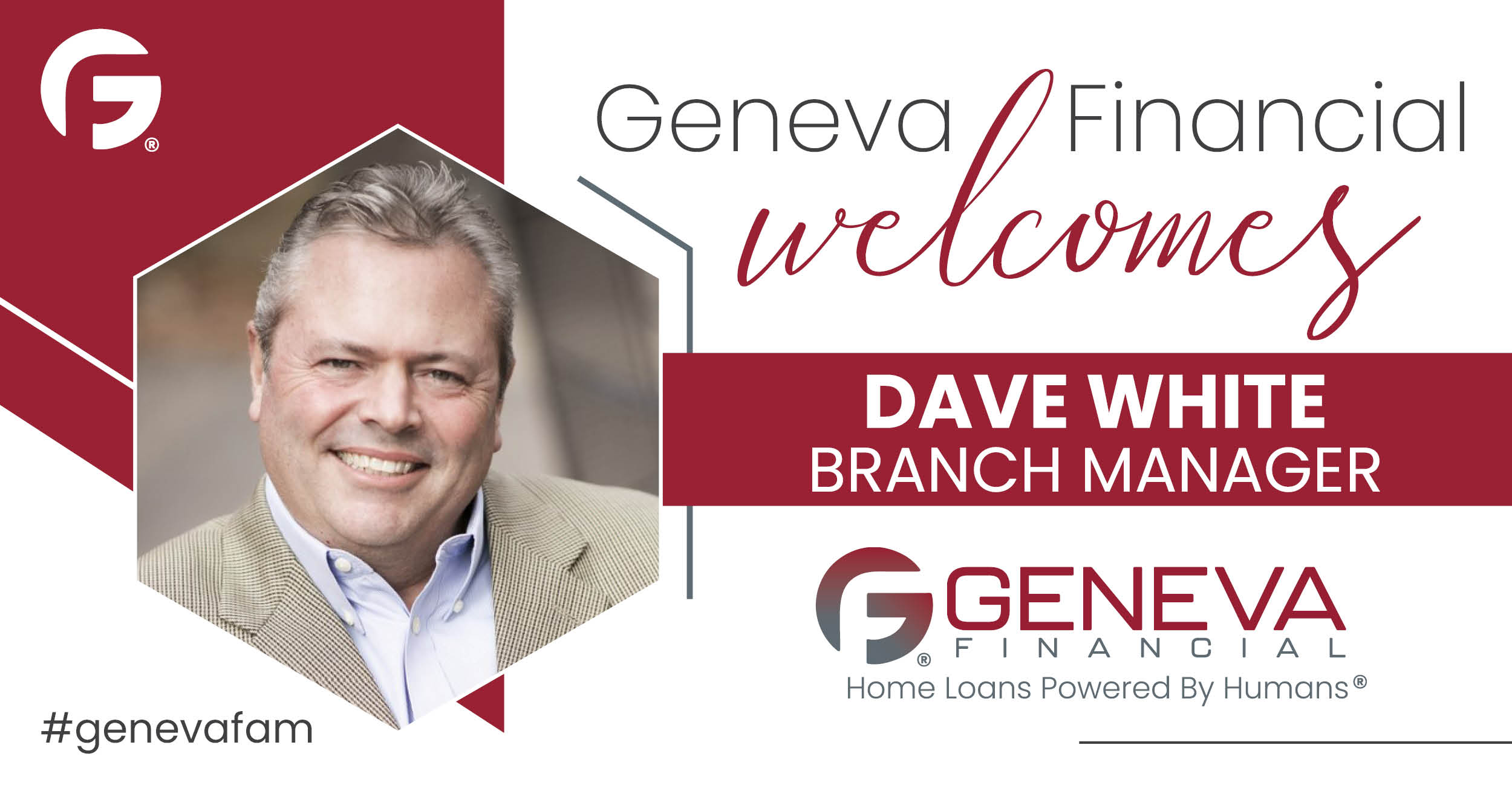 Dave White, Licensed Mortgage Branch Manager with Geneva Financial Located in Bellvue, CO NMLS#380200 – Home Loans Powered by Humans®