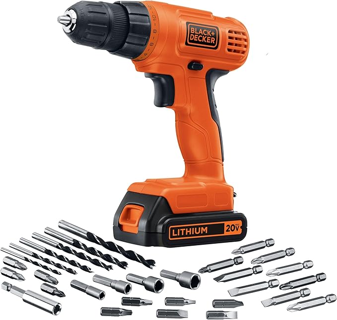 BLACK+DECKER Cordless Drill