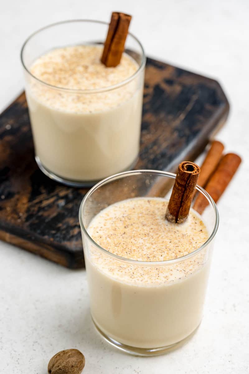 Homemade Spiked Eggnog