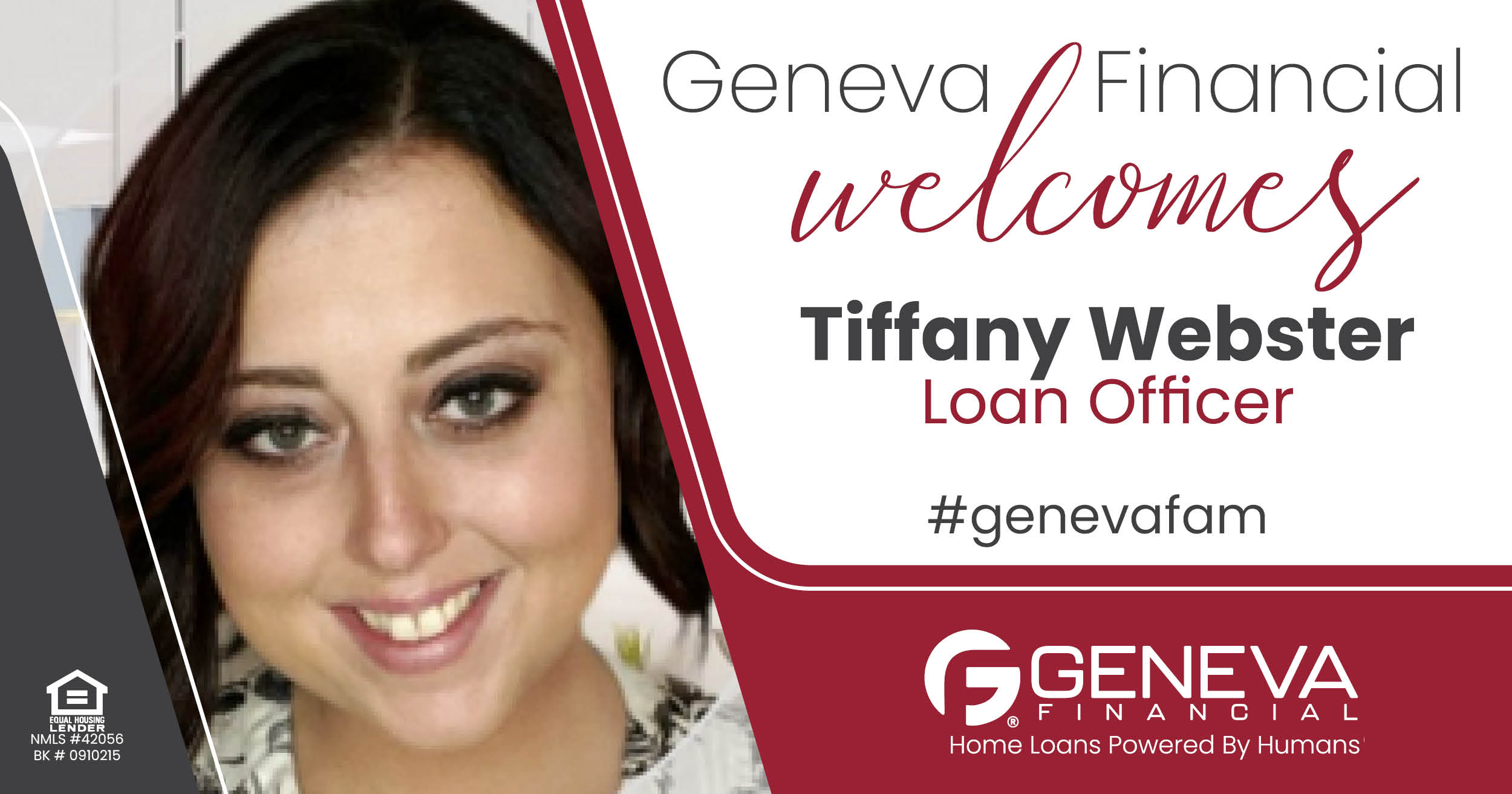 Geneva Financial Home Loans Welcomes Loan Officer Tiffany Webster to Missouri Market – Home Loans Powered by Humans®.