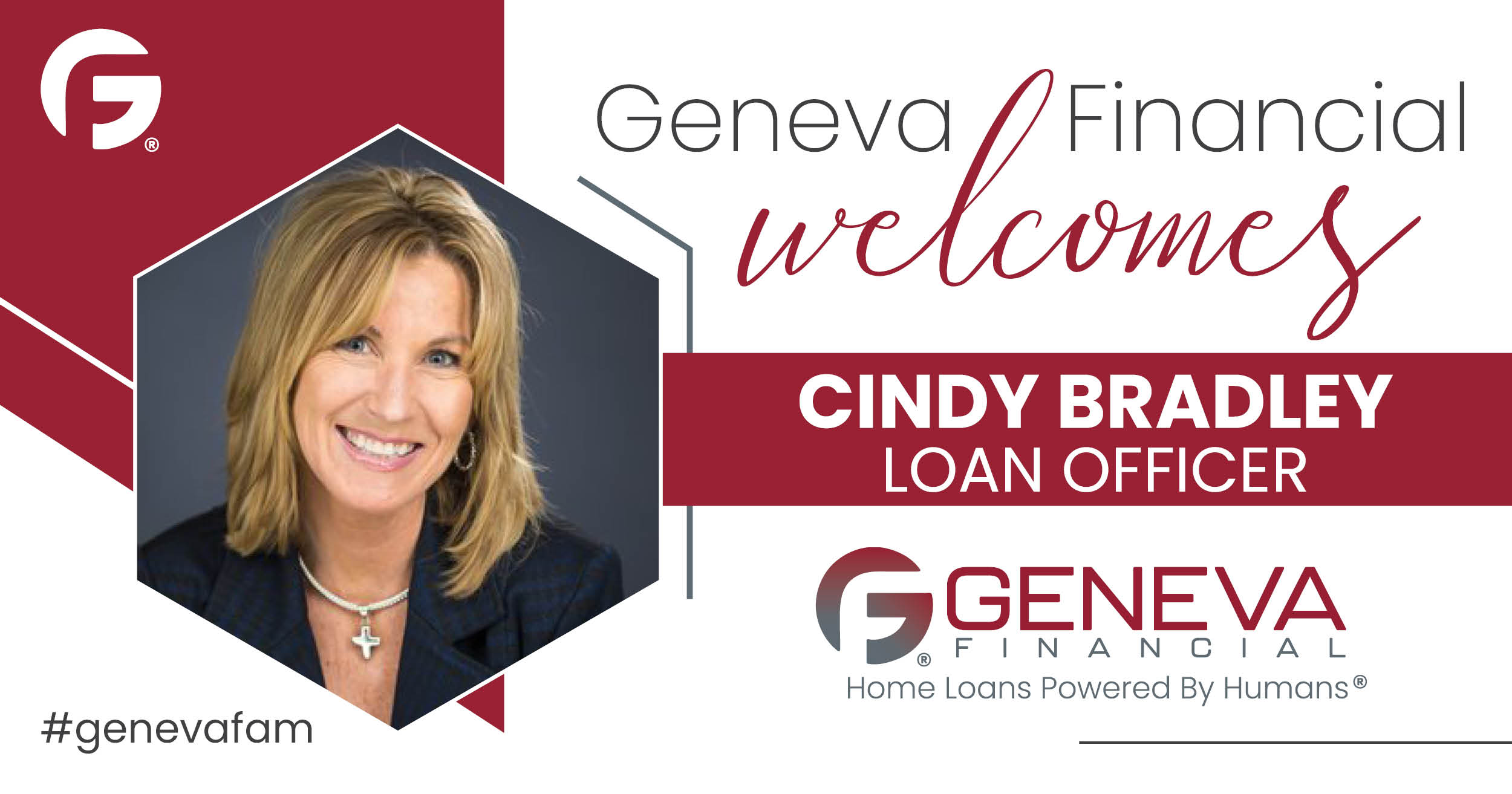 Geneva Financial Welcomes New Loan Officer Cindy Bradley to Wyoming Market – Home Loans Powered by Humans®.