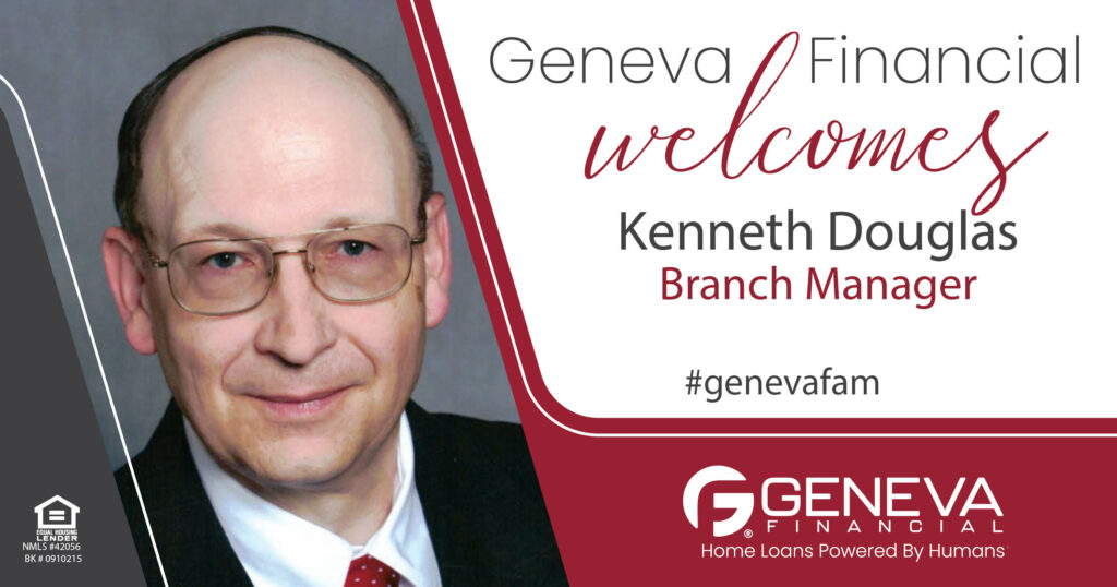 Geneva Financial Welcomes New Branch Manager Kenneth Douglas to New Jersey Market – Home Loans Powered by Humans®.